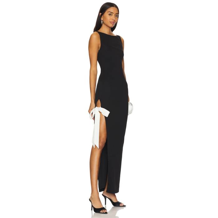 More To Come 【 Riona Maxi Dress Women Black 】 ドレス レディースファッション ドレス レディース 黒色 ブラック