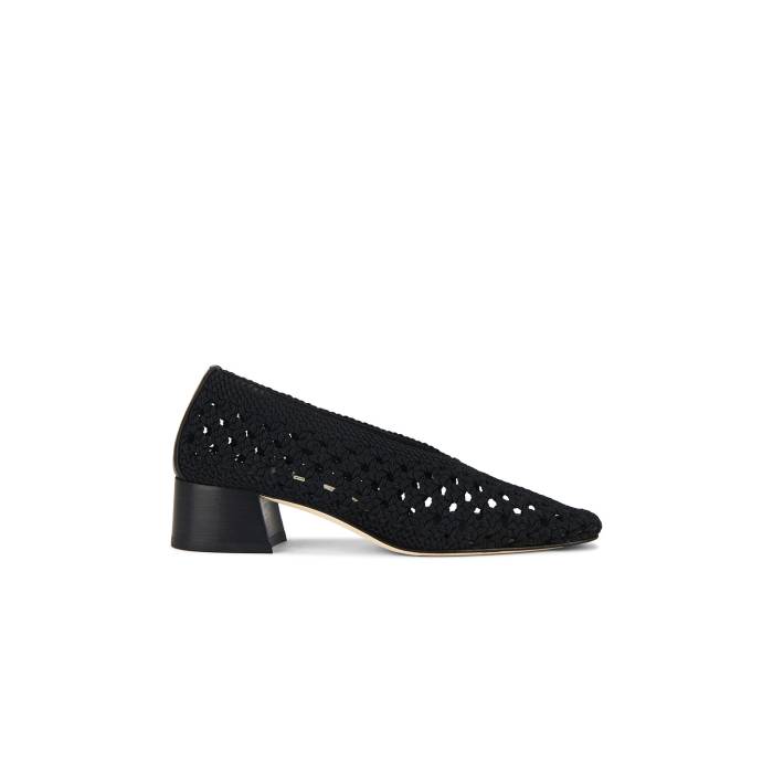 Miista 【 Taissa Court Heel Women Black 】 コート ヒール レディース 黒色 ブラック|スニケス