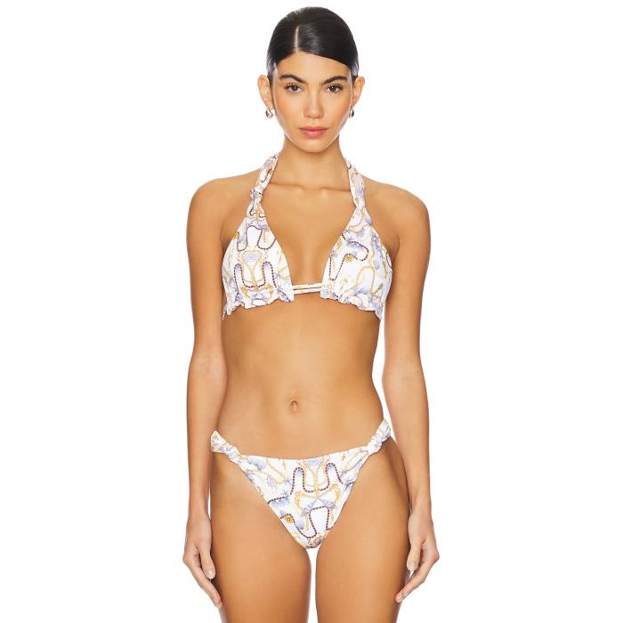Bananhot 【 Tai Bikini Top Women Light Royal 】 レディースファッション 水着 レディース