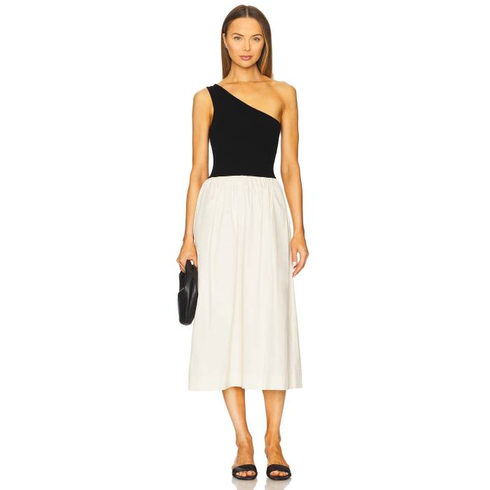 レイルズ Rails 【 Anita Dress Women Black Ivory 】 ドレス レディース 黒色 ブラック アイボリー|スニケス