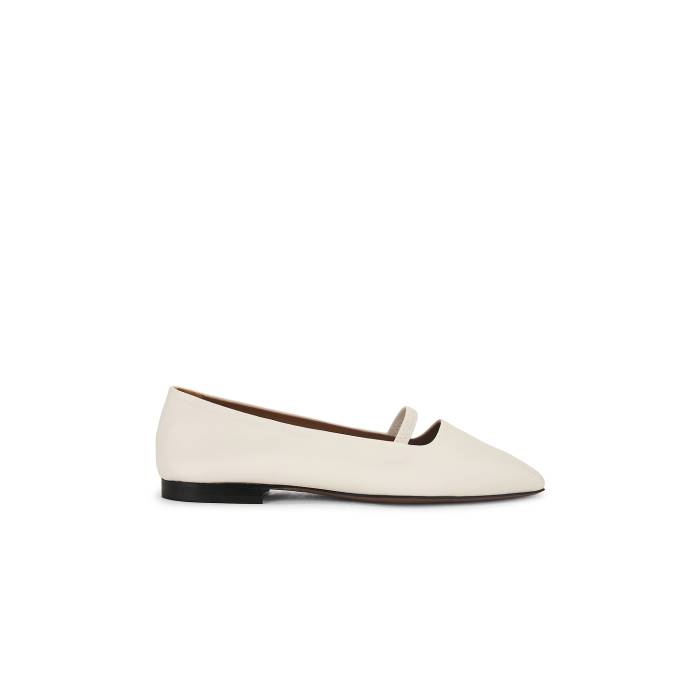 Atp Atelier 【 Loria Linen Nappa Flats Women Linen 】 レディース