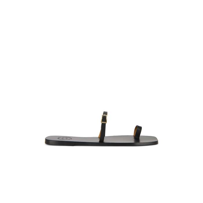Atp Atelier 【 Dongo Sandals Women Black 】 サンダル レディース 黒いこと 黒いこと