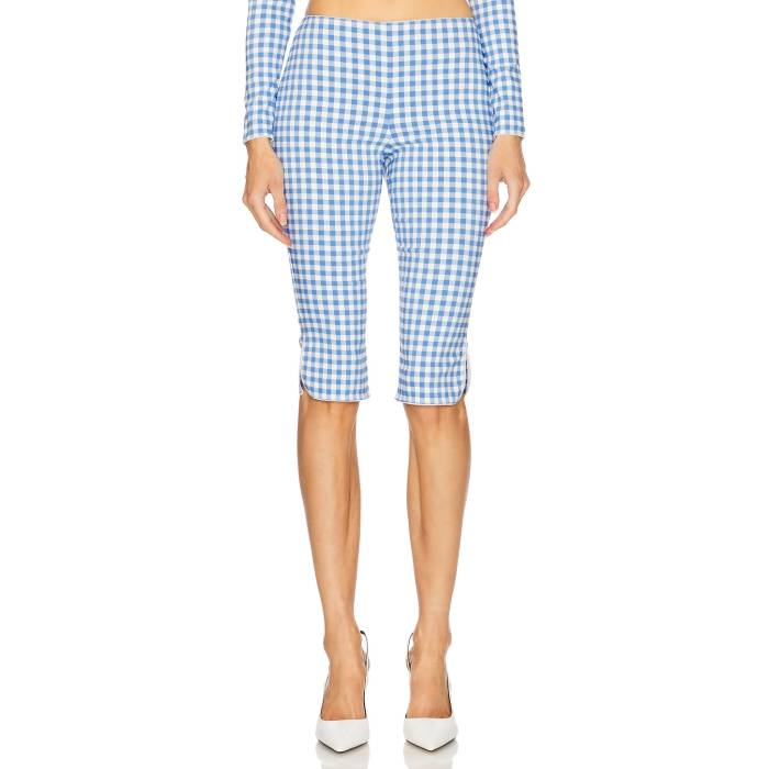 Loba 【 Belinda Capri Women Blue & White 】 レディースファッション ボトムス パンツ レディース 青色 ブルー 白色 ホワイト