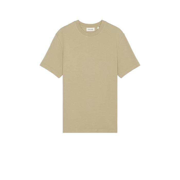 フレーム Frame 【 Duo Fold Tee Men Dusty Sage 】 Tシャツ メンズファッション トップス Tシャツ カットソー メンズ