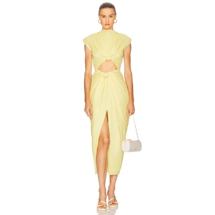 Cult Gaia 【 Inaya Dress Women Daffodil 】 御召しもの レディース