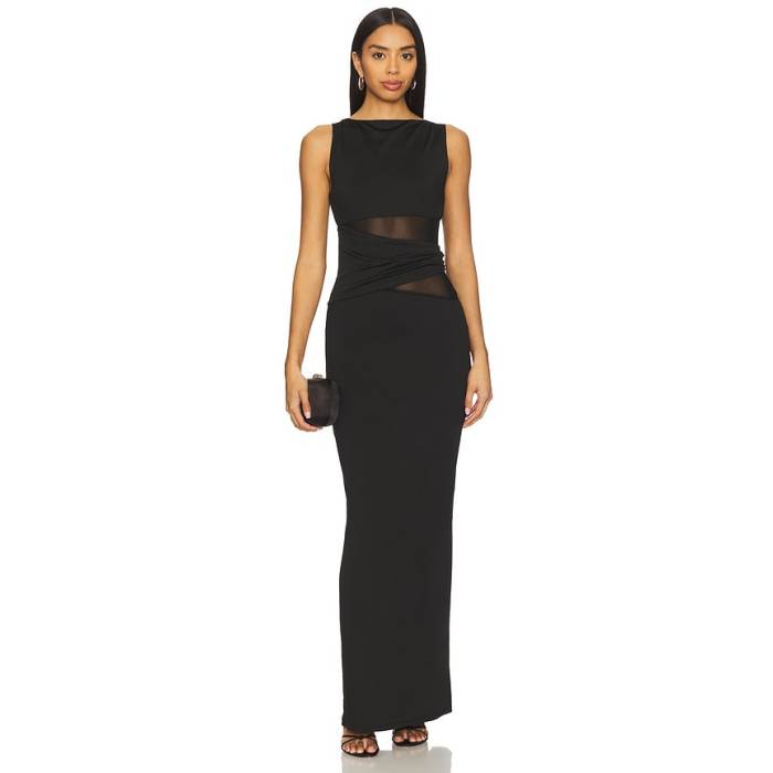 Nia 【 Ione Dress Women Black 】 お召しもの レディース 黒いこと 黒いこと