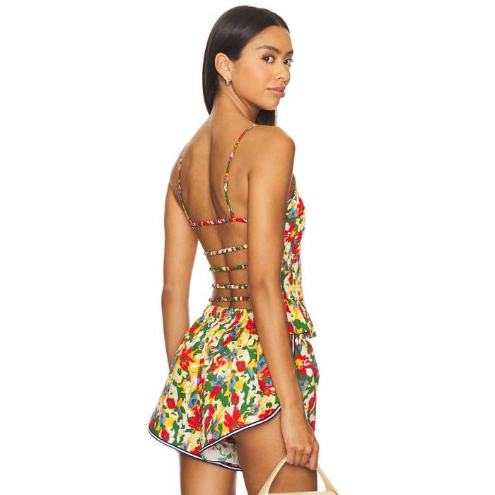 Solid \u0026 Striped 【 The Delta Top Women Picasso Floral 】 レディース