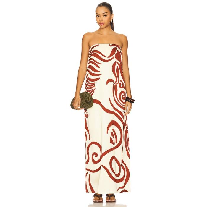 Eugenia Fernandez 【 Aura Dress Women Ivory 】 雰囲気 お召しもの レディース 象牙色