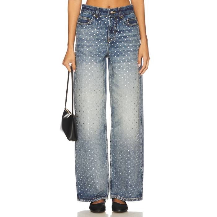 Monse 【 Embellished Jean Women Indigo 】 レディース 藍色・インディゴ
