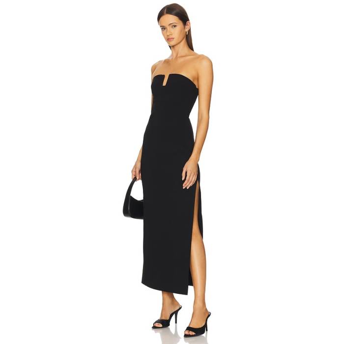 Bec + Bridge 【 Rafi Strapless Dress Women Black 】 お召しもの レディース 黒いこと 黒いこと