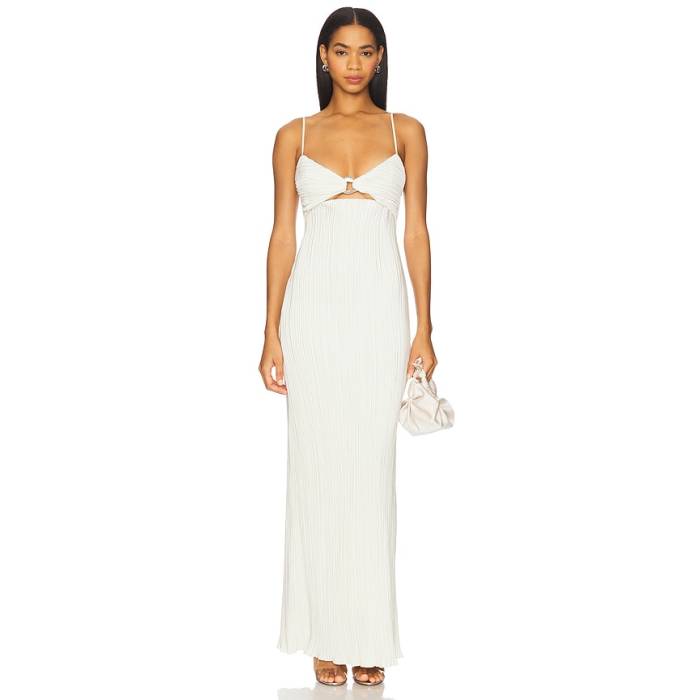 House Of Harlow 1960 【 X Revolve Tyler Gown Women Ivory 】 レディース 象牙色