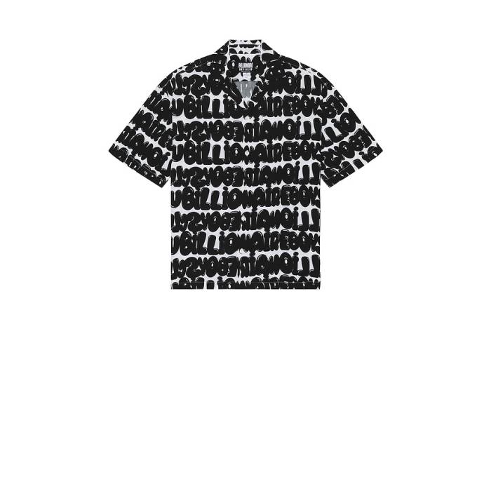 ビリオネアボーイズクラブ Billionaire Boys Club 【 Billi Short Sleeve Woven Shirt Men White 】 Sleeve 捩り Woven ウーブン メンズ 白いこと 白いこと
