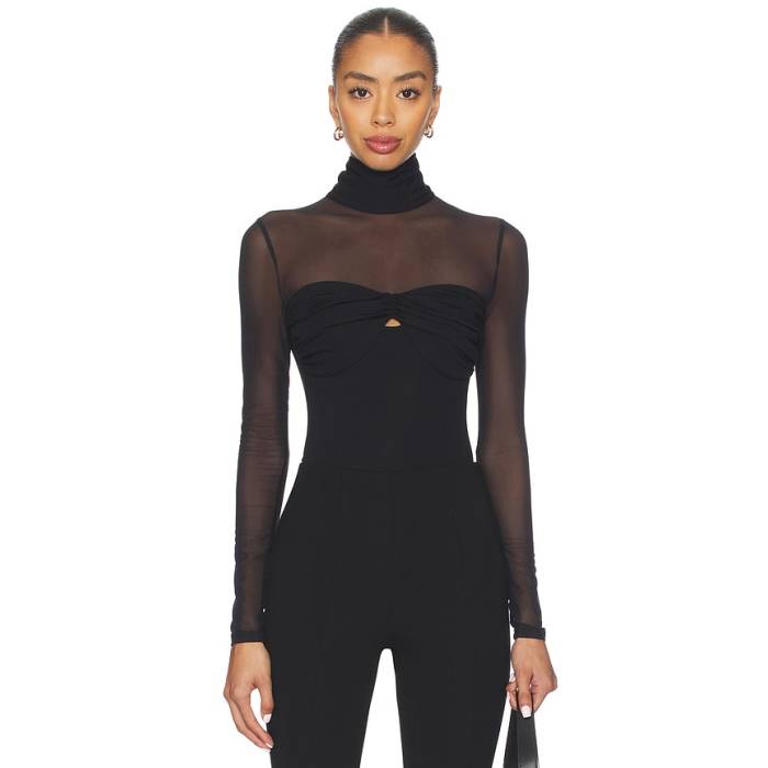 Undress Code 【 Own It Bodysuit Women Black 】 上半身背広 レディース 黒いこと 黒いこと