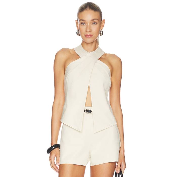 Maude Club 【 Stassi Top Women Ivory 】 レディース 象牙色
