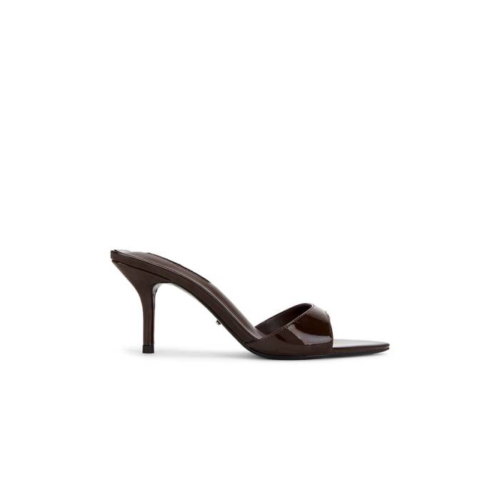 トニービアンコ Tony Bianco 【 Hallie Sandal Women Espresso Patent 】 レディース 専売特許