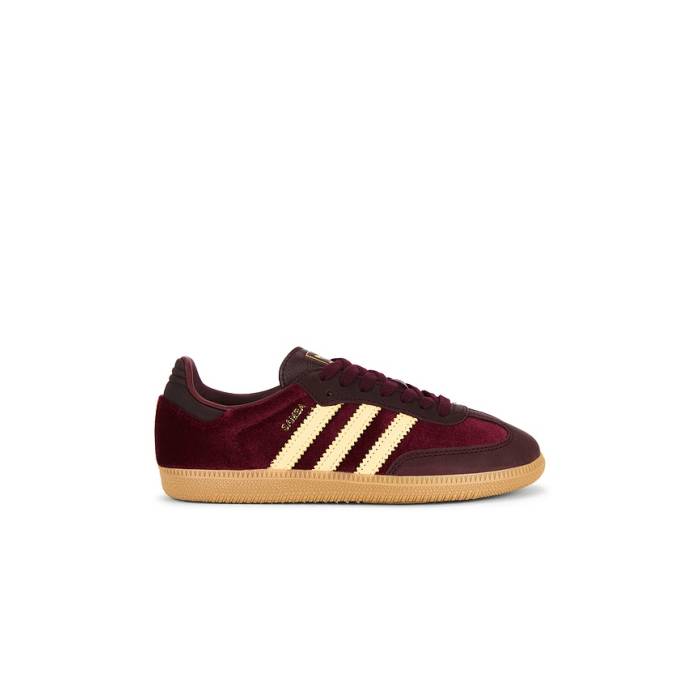 アディダス Adidas Originals 【 Samba Og Women Shadow Red, Maroon &Amp; Gum 3 】 サンバ レディース シャドー・シャドウ マルーン｜スニケス