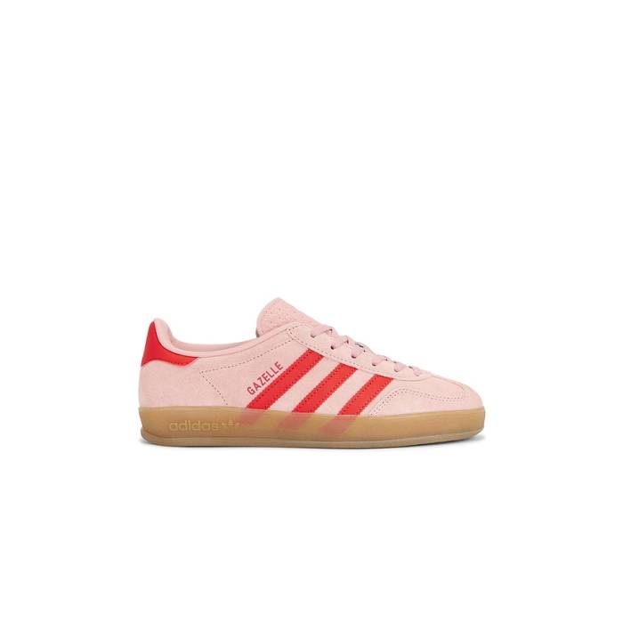 アディダス Adidas Originals 【 Gazelle Indoor Women Wonder Mauve, Red \u0026Amp; Gum 4 】 ガゼル レディース Red 赤・赤いこと