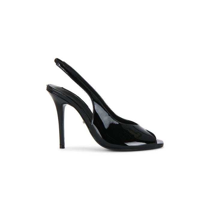トニービアンコ Tony Bianco 【 Dane Slingback Pump Women Black Patent 】 揚水機 レディース 黒いこと 黒いこと 専売特許
