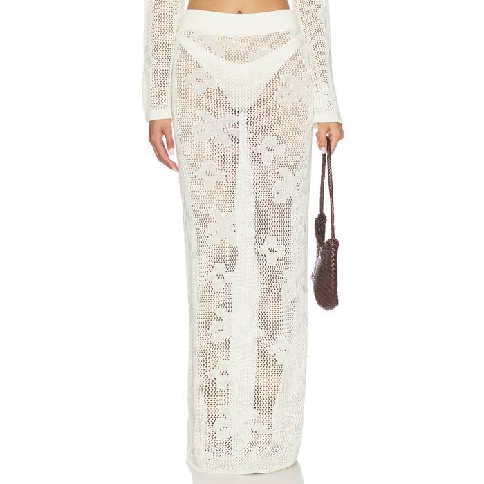 Sndys 【 Terra Maxi Skirt Women Cream 】 レディース 皮膚軟化剤