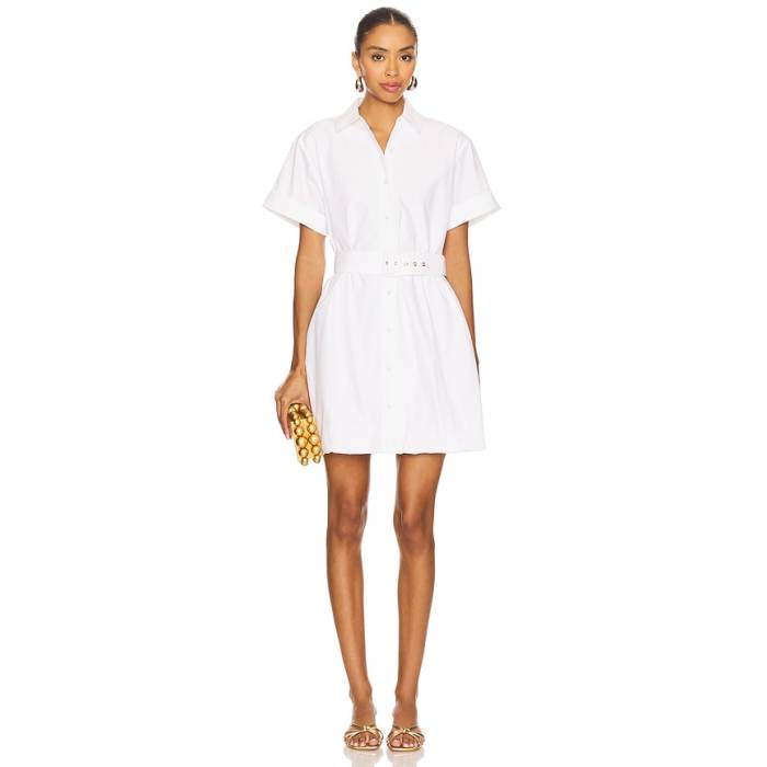 Hevron 【 Harlow Dress Women White 】 お召しもの レディース 白いこと 白いこと