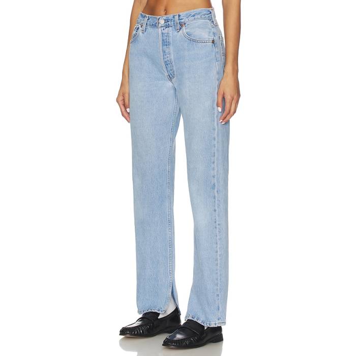 Aligrace 【 Vintage Relaxed Split Jeans Women Light Medium 】 vintage ビンテージ・ヴィンテージ ジーンズ レディース|スニケス