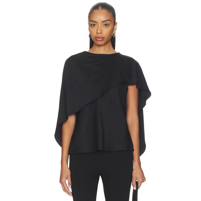 Simkhai 【 Eliora Cape Top Women Black 】 レディース 黒いこと 黒いこと