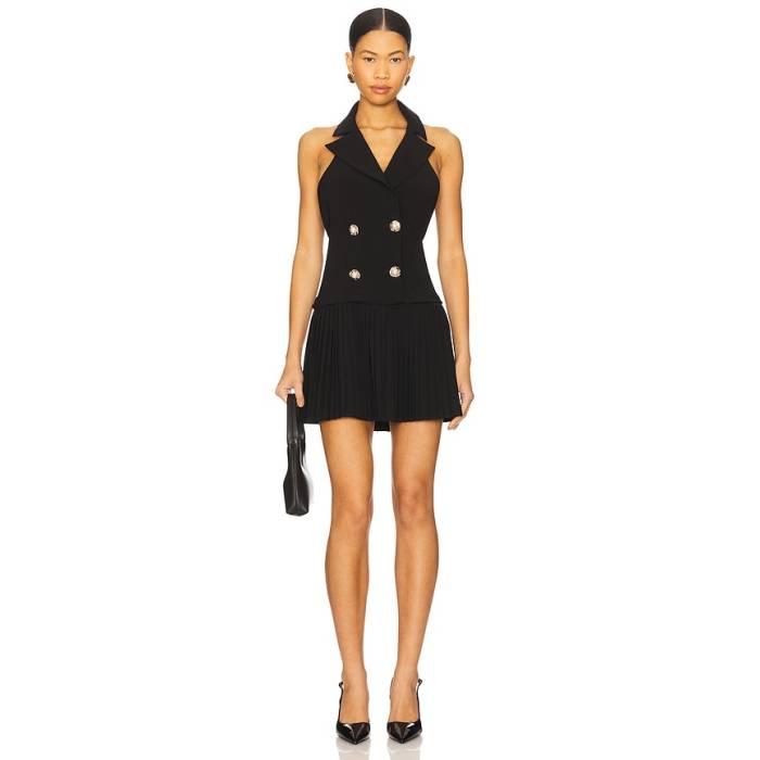 Majorelle 【 Dahlia Mini Dress Women Black 】 お召しもの レディース 黒いこと 黒いこと