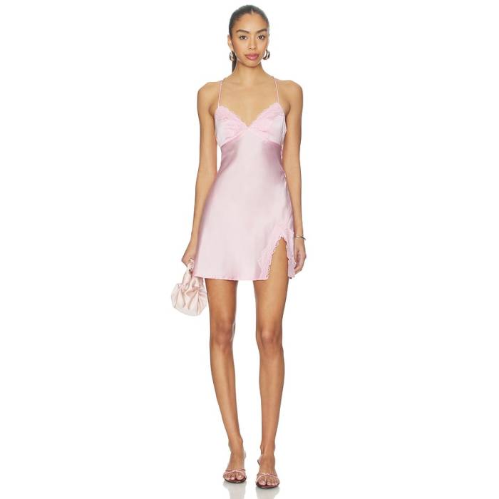 More To Come 【 Jennyfer Mini Dress Women Pink 】 お召しもの レディース pink サクラ色