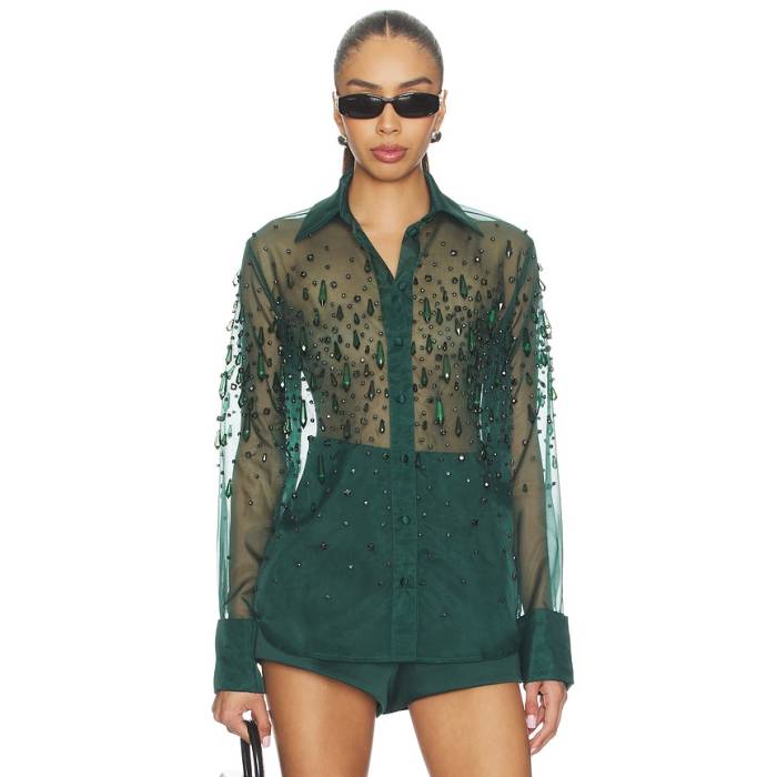 Retrofete 【 Aubriella Shirt Women Pine 】 レディース