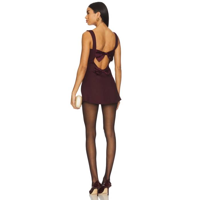 More To Come 【 Oriana Mini Dress Women Plum 】 ドレス レディース｜スニケス