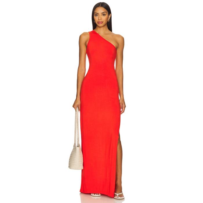 シーフォリー Seafolly 【 Jersey One Shoulder Dress Women Flame 】 ティーシャツ 御召しもの レディース