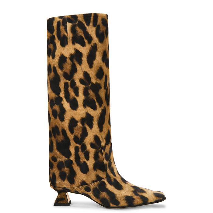 Miista 【 Effie Tall Boot Women Animal Print 】 ブーツ レディース