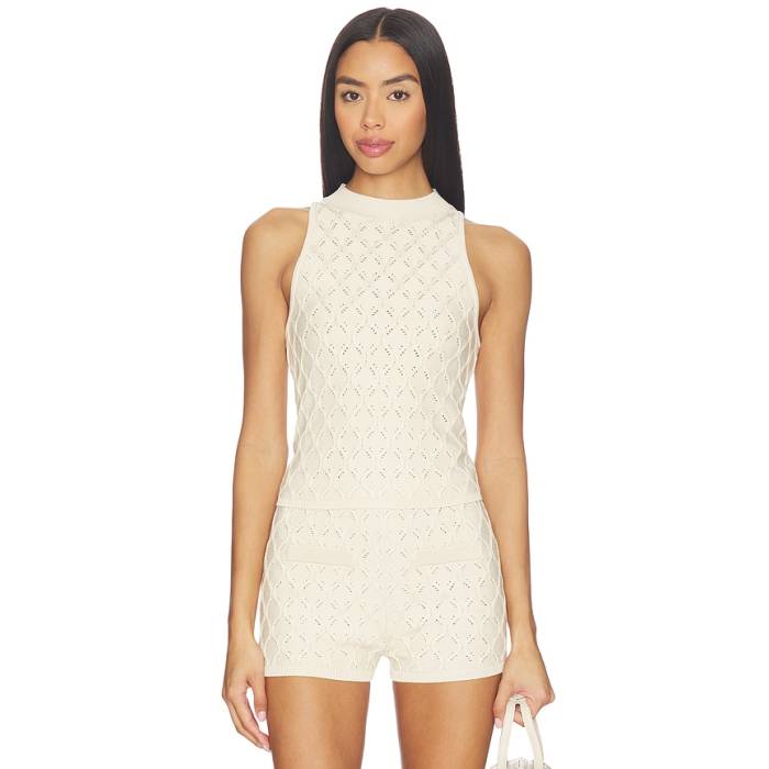 Devon Windsor 【 Renatta Tank Top Women Pebble 】 貯蔵タンクとっ始め レディース
