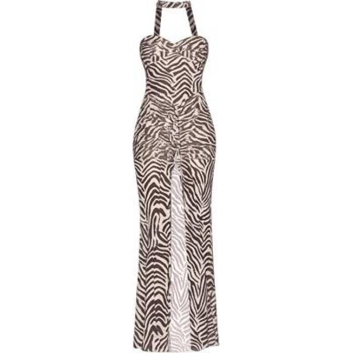 Superdown 【 Britlee Maxi Dress Women Zebra 】 お召しもの レディース