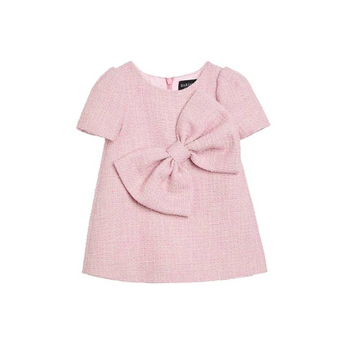 バルドー お坊っちゃん Bardot Junior 【 Lucille Bow Mini Dress Girls Pink 】 お召しもの お坊っちゃん キッズ pink サクラ色