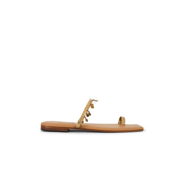 Johanna Ortiz 【 Ethereal Waves Flats Women Gold 】 レディース ゴールド