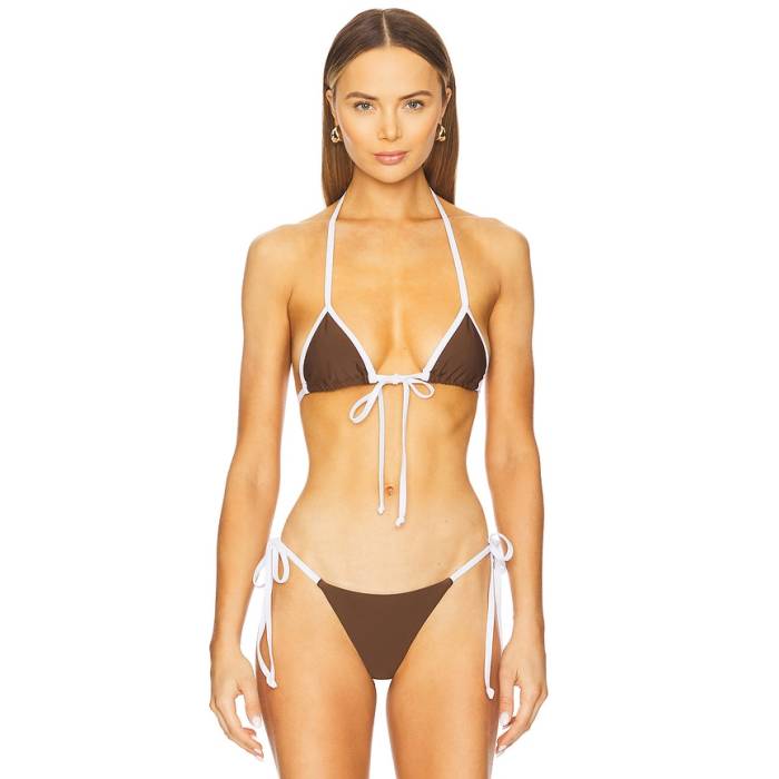 Superdown 【 May Bikini Top Women Brown 】 レディース 赤銅色 赤銅色