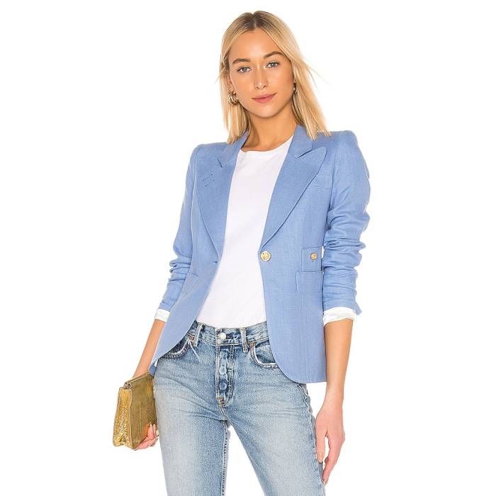 Smythe 【 Classic Duchess Blazer Women Periwinkle 】 古典派音楽 ブレイザー レディース