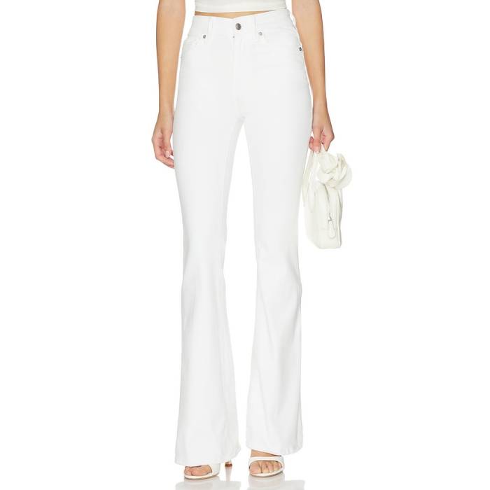グッドアメリカン Good American 【 Good Legs Flare Jeans Women White001 】 ジーンズ レディース｜スニケス