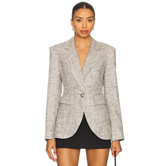 Smythe 【 Seamed Blazer Women Pebble Tweed 】 ブレイザー レディース