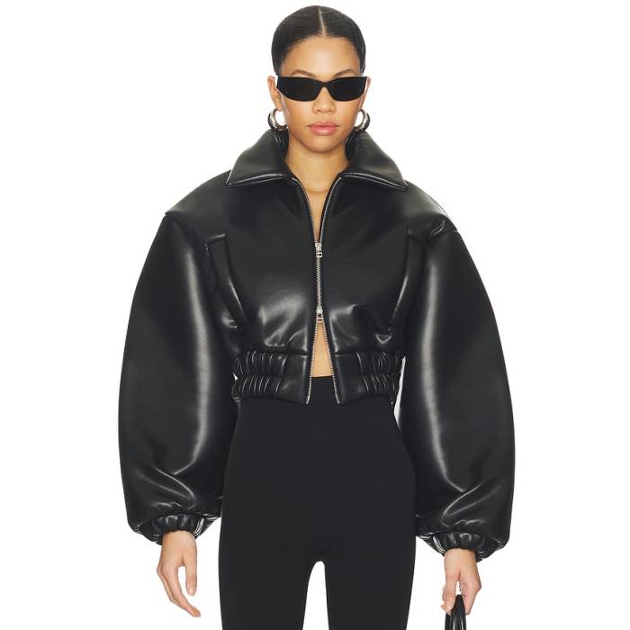 Lado Bokuchava 【 Core Jacket Women Black 】 中核グループ Jacket 上衣 レディース 黒いこと 黒いこと