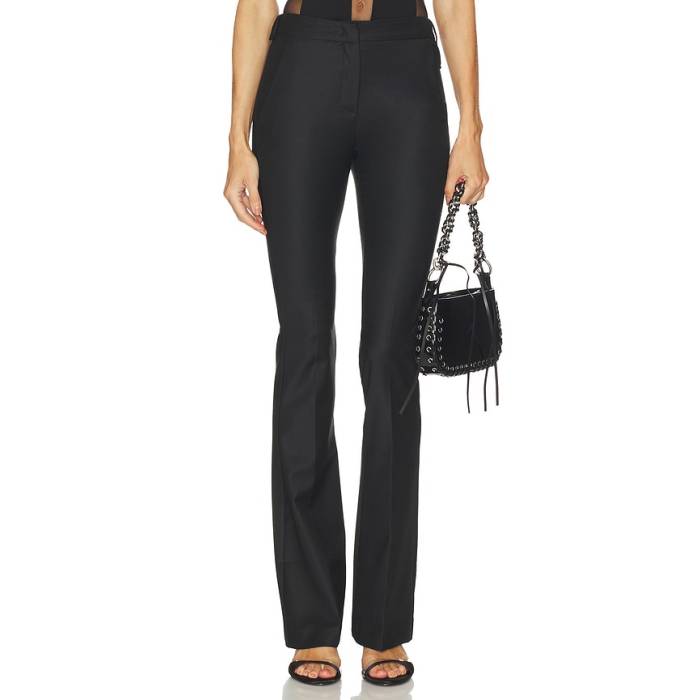 Blumarine 【 Twill Flare Women Black 】 レディース 黒いこと 黒いこと