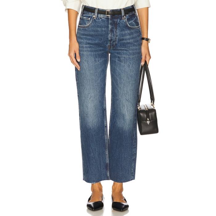 Anine Bing 【 Gavin Wide Leg Women Ultramarine Indigo 】 レディース 藍色・インディゴ｜スニケス 28,015円