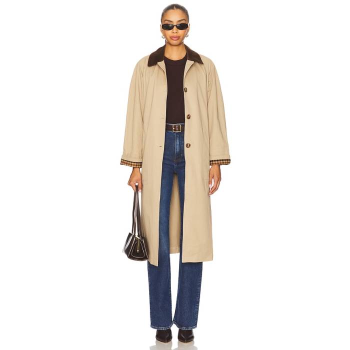 Heartloom 【 Beatriz Trench Coat Women Khaki 】 レディース カーキ