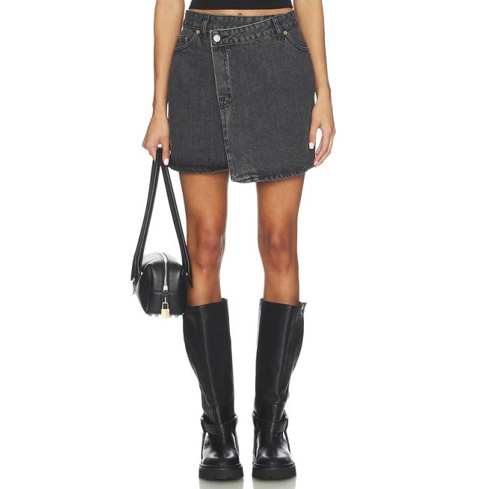 Dr. Denim 【 Renay Skirt Women Retro Black 】 レディース レトロ 黒色 ブラック|スニケス