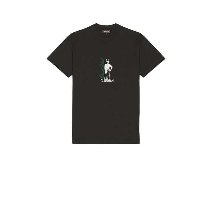 Quiet Golf 【 Clubman Tee Men Black 】 プルオーバー メンズ 黒いこと 黒いこと