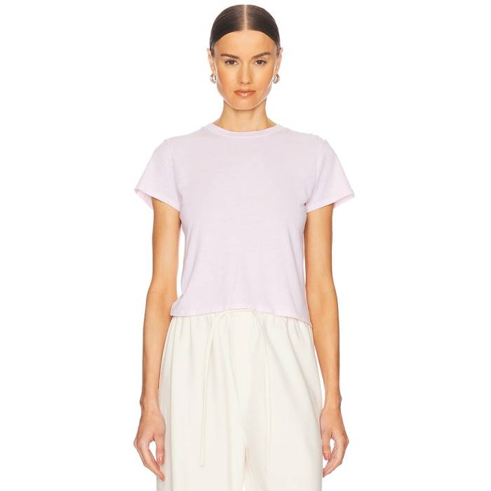 Helsa 【 Little Boy Tee In Classic Light Jersey Women Baby Pink 】 プルオーバー 古典派音楽 プルオーバー レディース pink サクラ色