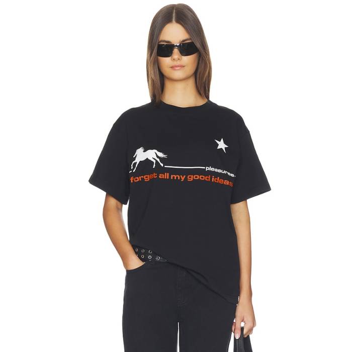 プレジャーズ Pleasures 【 Forget T-Shirt Unisex Black 】 Tシャツ ユニセックス 黒色 ブラック｜スニケス 16,344円