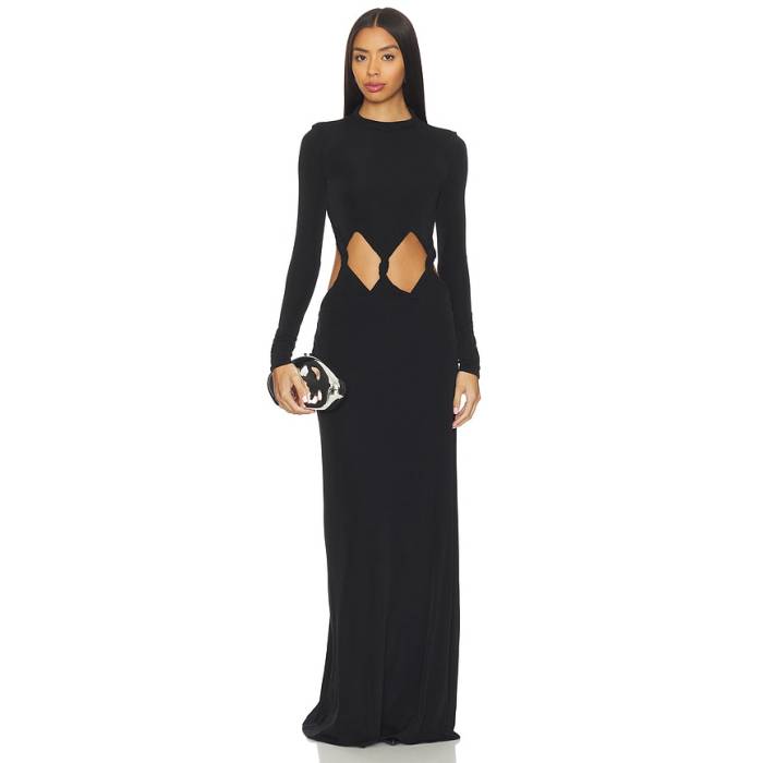 Arcina Ori 【 Gisella Dress Women Black 】 お召しもの レディース 黒いこと 黒いこと
