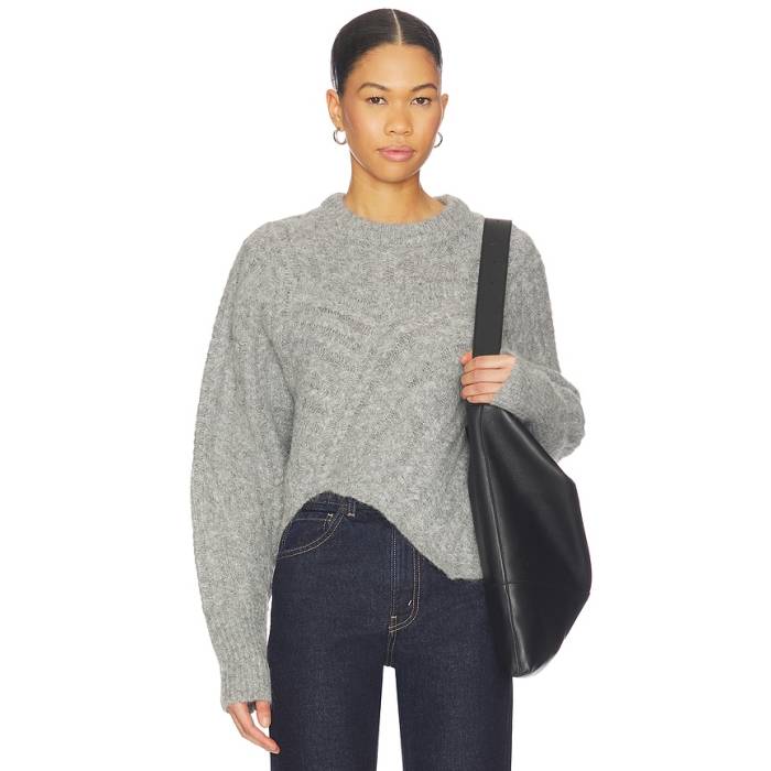 Miaou 【 Clarke Crew Pullover Women Sand 】 労働者の一団 レディース 砂色・砂子